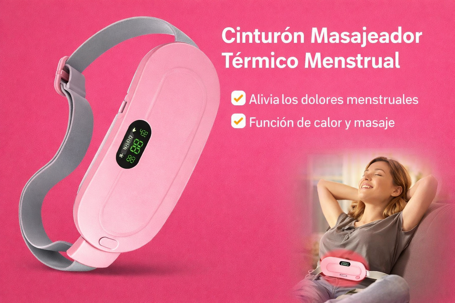 Cinturón Masajeador Térmico