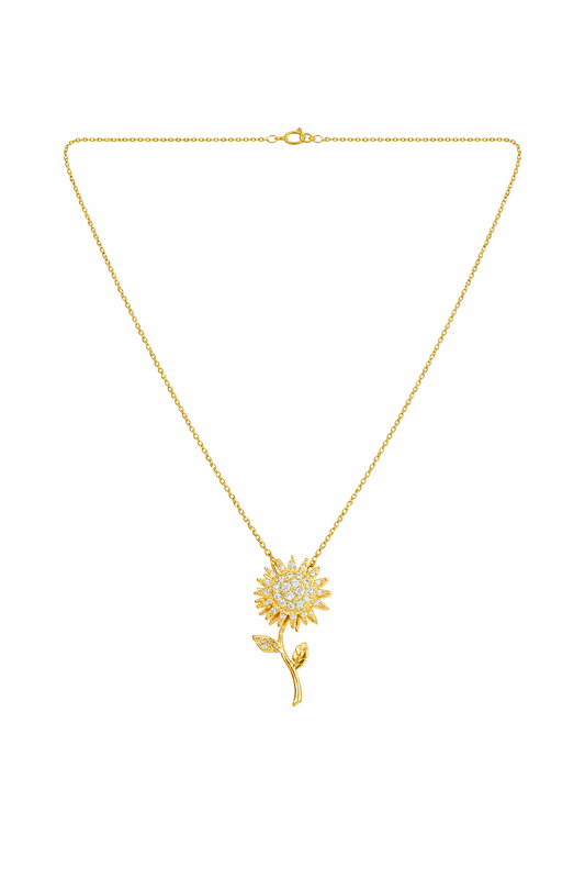 Collar de girasol
