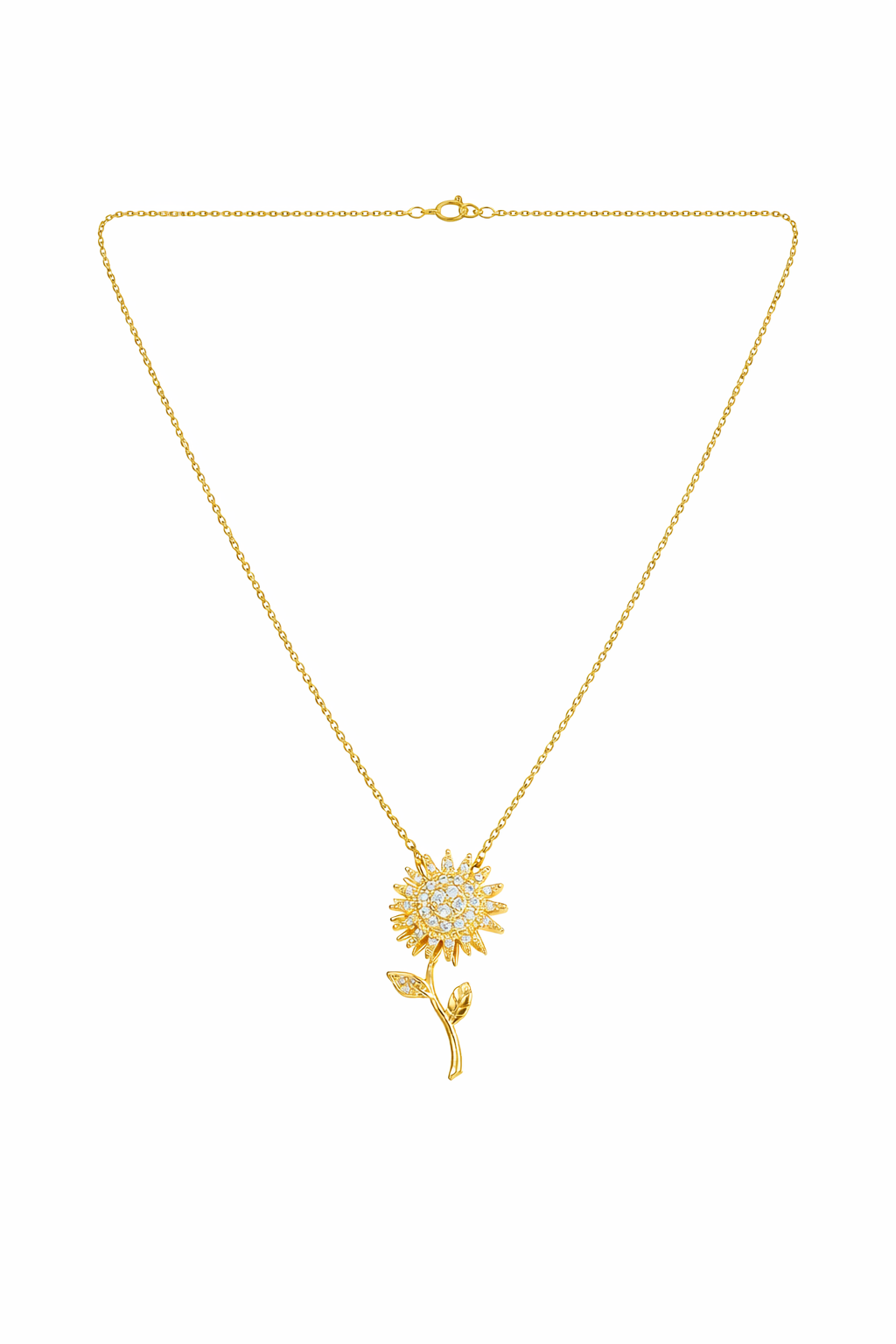 Collar de girasol