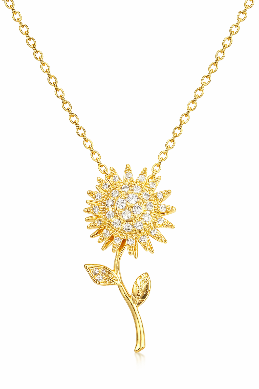 Collar de girasol