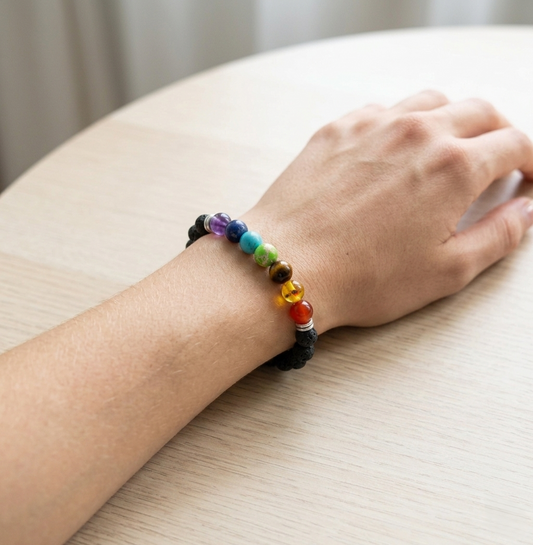 PULSERA DE LOS 7 CHAKRAS