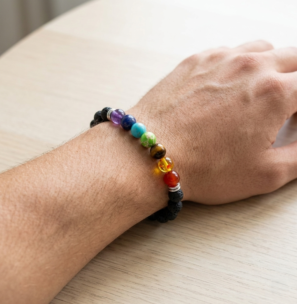PULSERA DE LOS 7 CHAKRAS